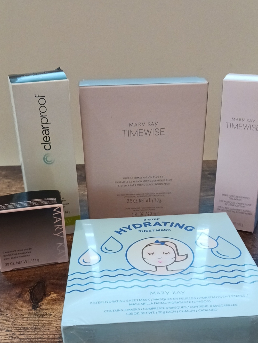 Mary Kay TimeWise Hydrating & Skincare Products  Lot Of 5 New In Box